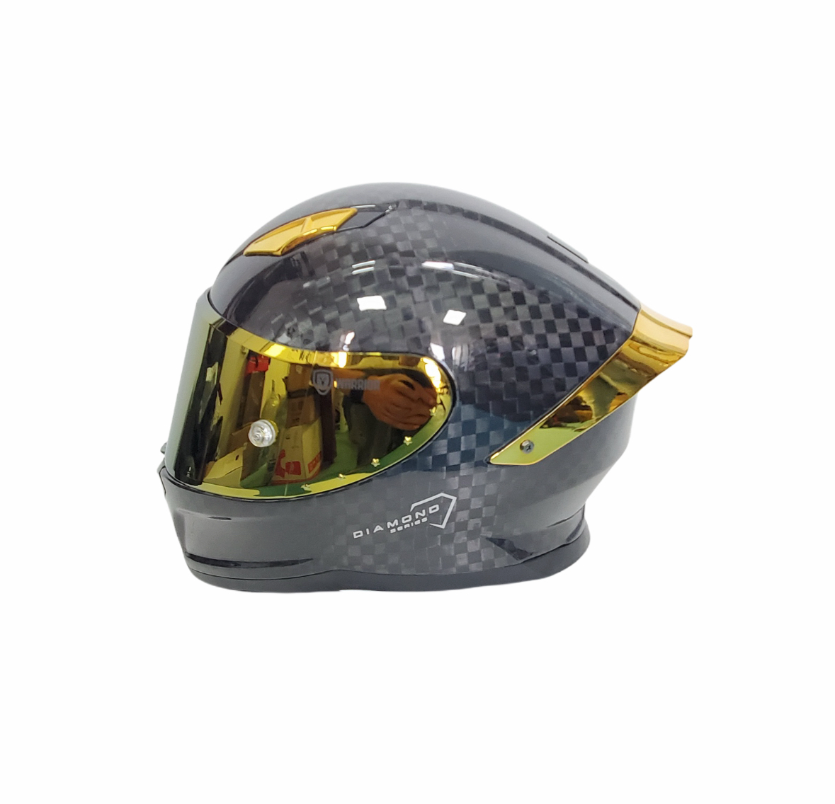 WARRIOR FIBRA DE CARBONO AMARILLO