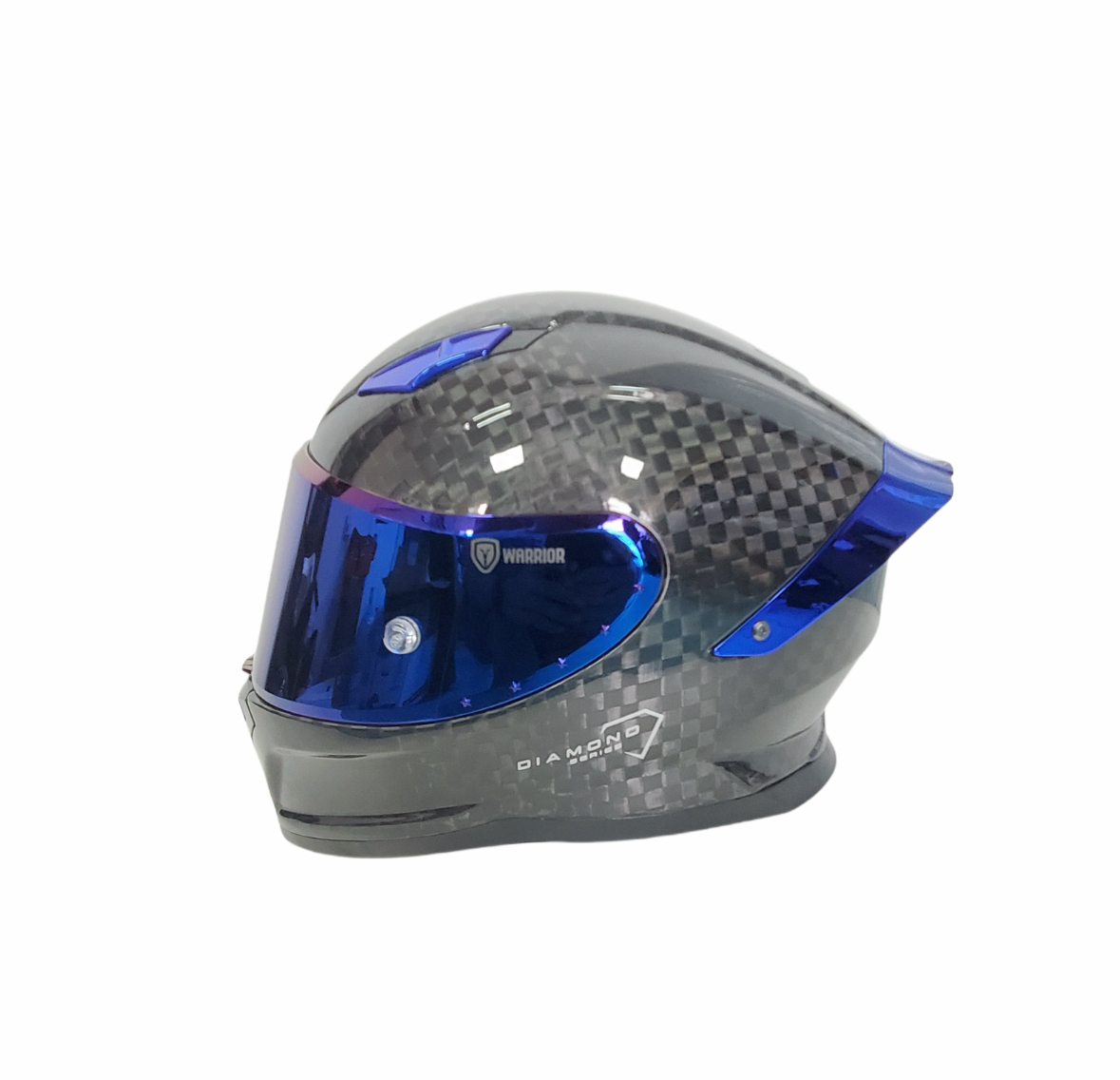 WARRIOR FIBRA DE CARBONO AZUL