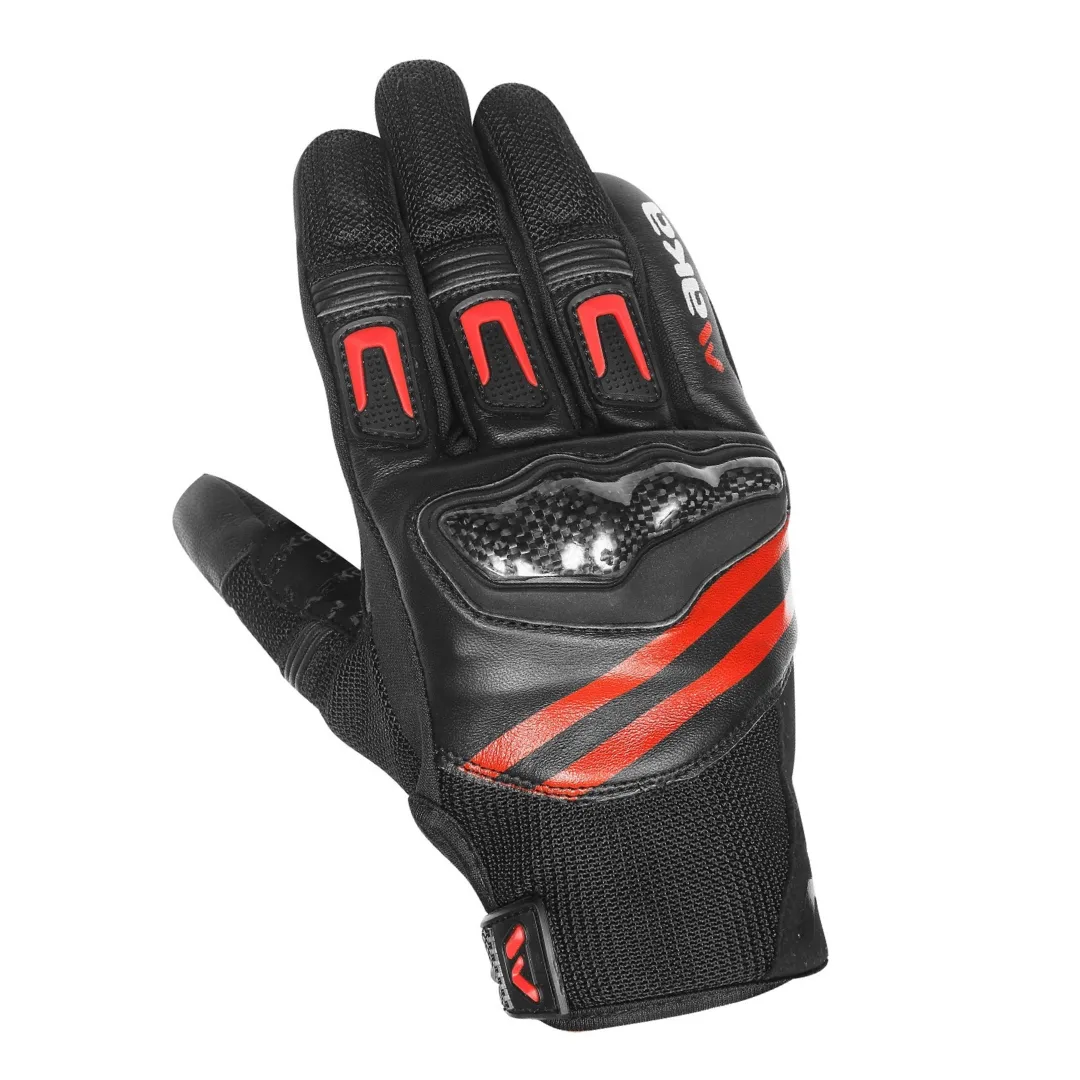 MAKA GUANTE NEGRO/ROJO